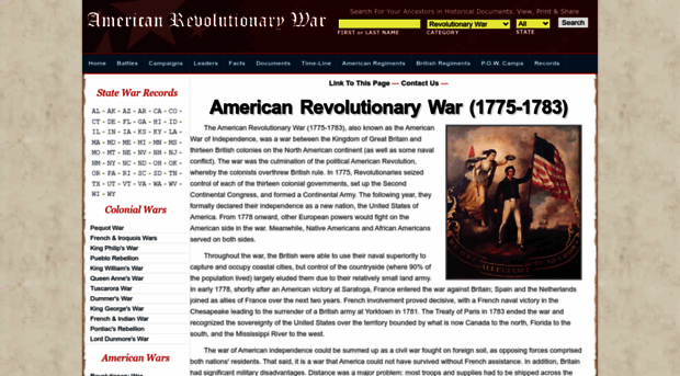 myrevolutionarywar.com