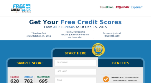 myscore.freecreditclick.com