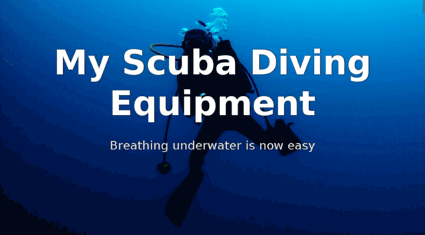 myscubadivingequipment.com