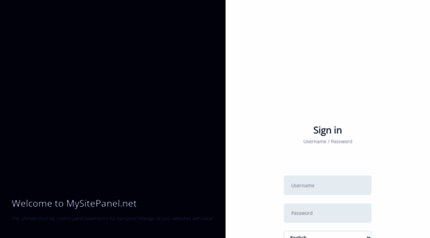 mysitepanel.net