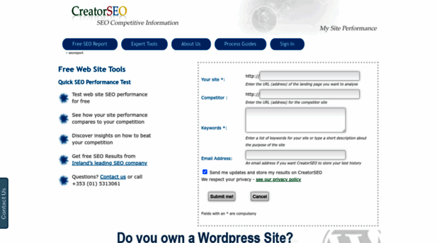 mysiteperformance.com