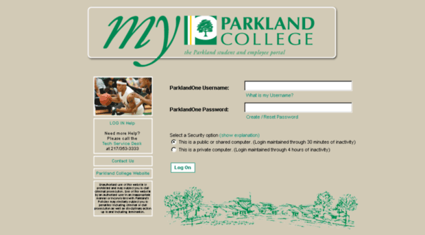 mysites.parkland.edu