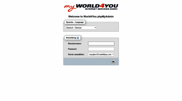 mysqlsvr33admin.world4you.com