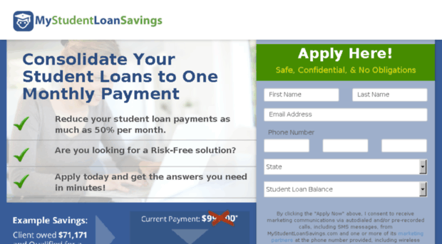mystudentloansavings.com