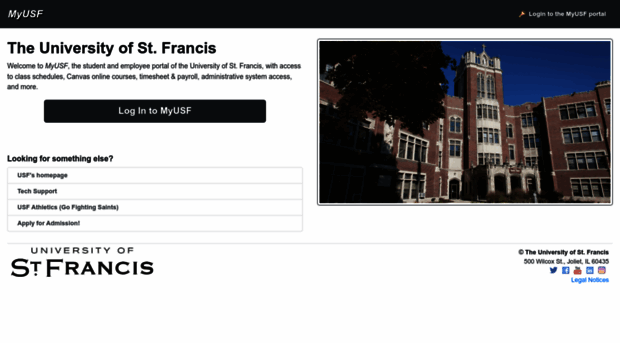 myusf.stfrancis.edu