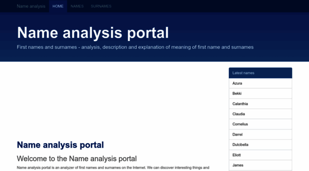 name-analysis.com