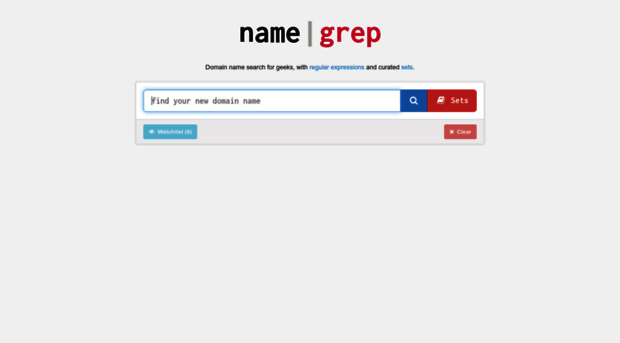 namegrep.com