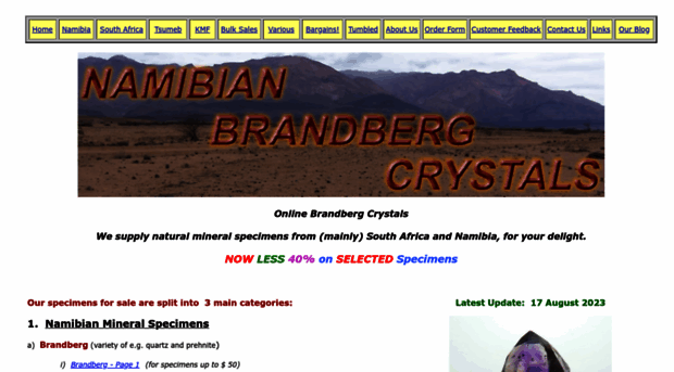 namibianbrandbergcrystals.com