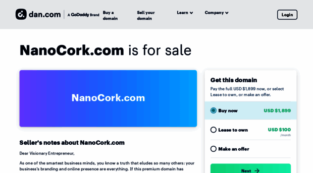 nanocork.com