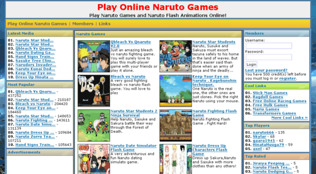narutokungames.com