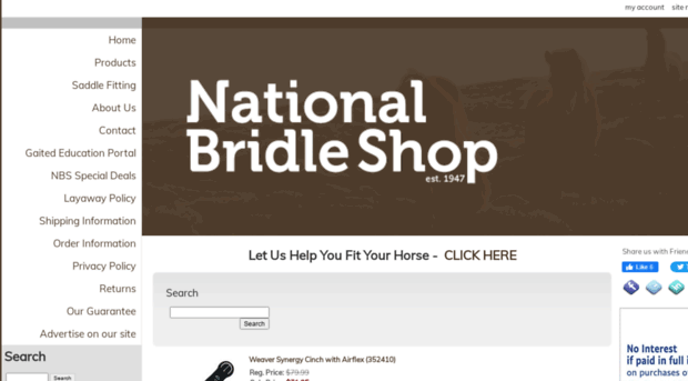 nationalbridle.com