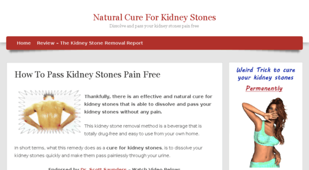 naturalcureforkidneystones.net