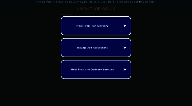 navajojoe.co.uk