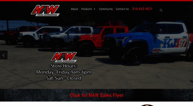 nawtruckaccessories.com