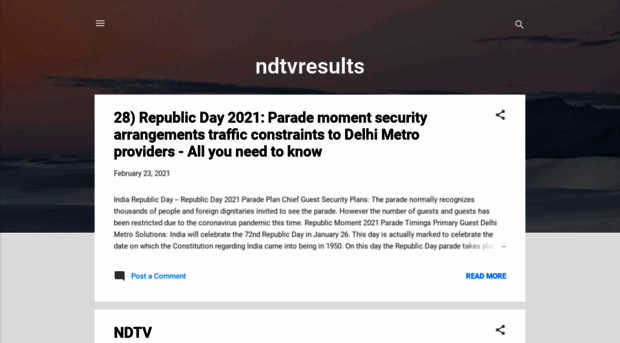 ndtvresults.blogspot.in