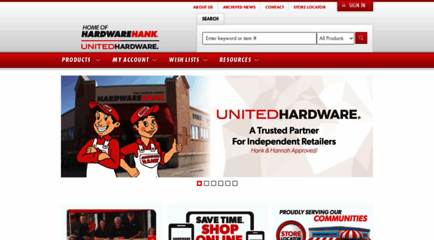 newsite.unitedhardware.com