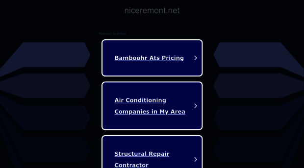 niceremont.net