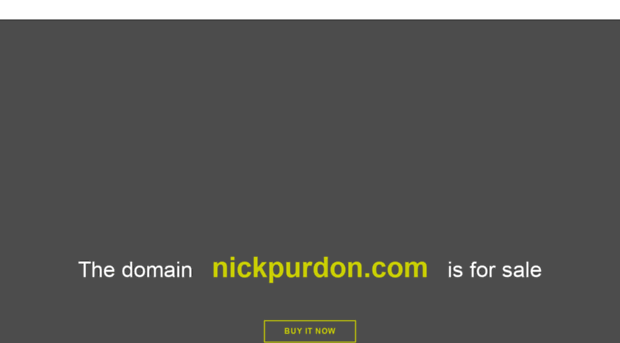 nickpurdon.com