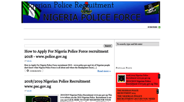 nigeriapoliceforceform.blogspot.com