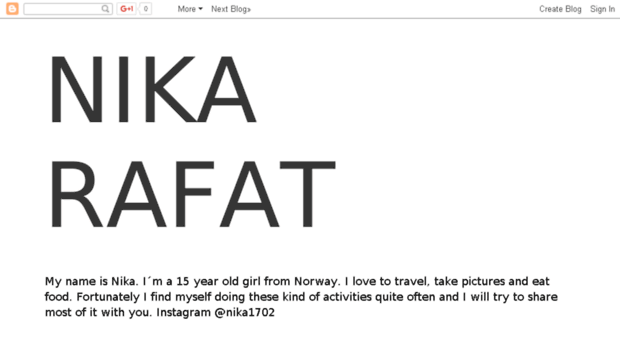 nikarafat.blogspot.no