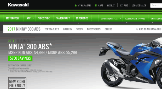 ninja300.kawasaki.com