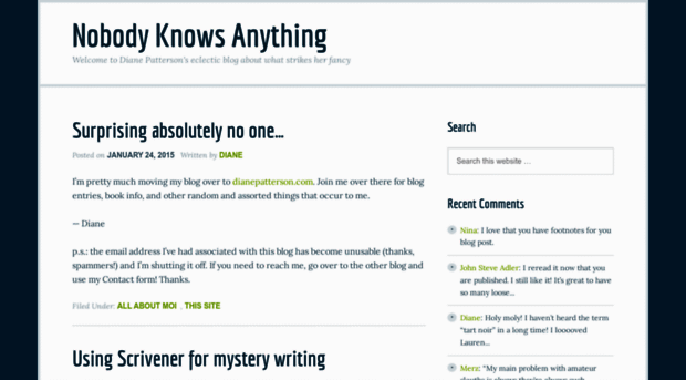 nobody-knows-anything.com