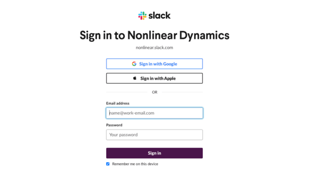 nonlinear.slack.com