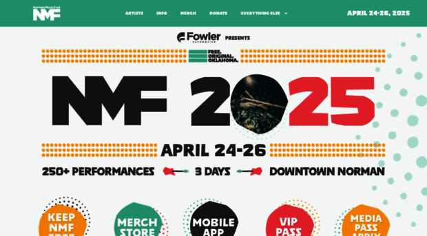 normanmusicfestival.com
