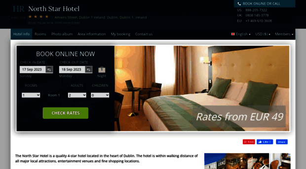 north-star-hotel-dublin.h-rez.com