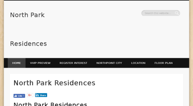 northparkresidencessingapore.com