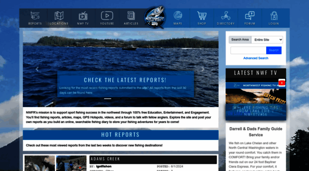 northwestfishingreports.com