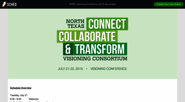 ntrcvisioningconference2015.sched.org