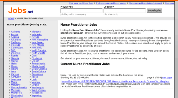 nurse-practitioner.jobs.net