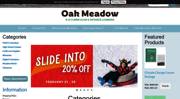 oakmeadowbookstore.com