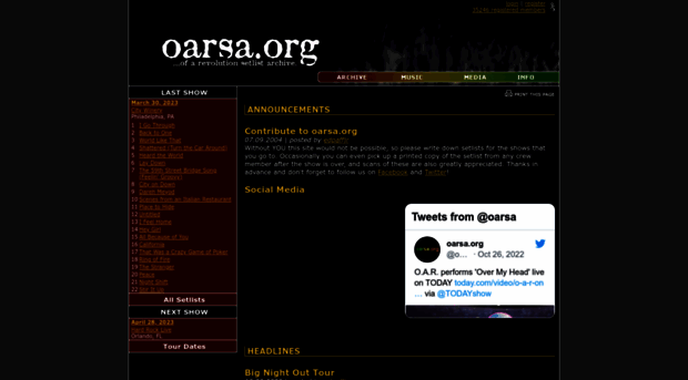 oarsa.org
