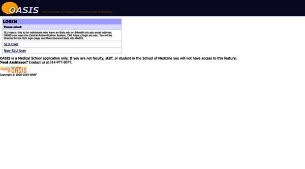 oasis.slu.edu