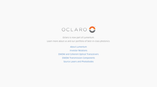 oclaro.com