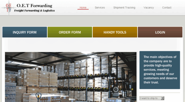 oetforwarding.com