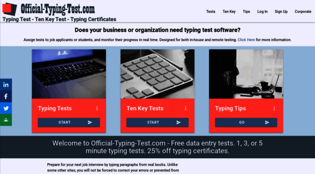 official-typing-test.com