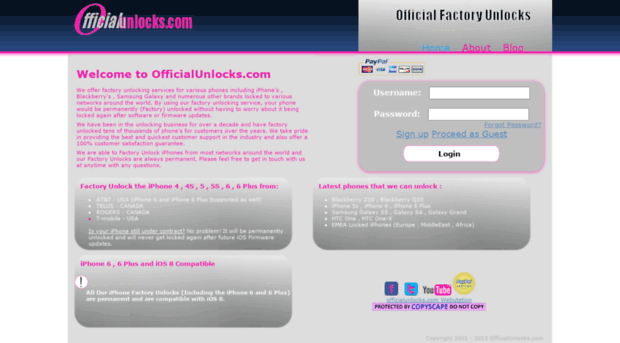 officialunlocks.com