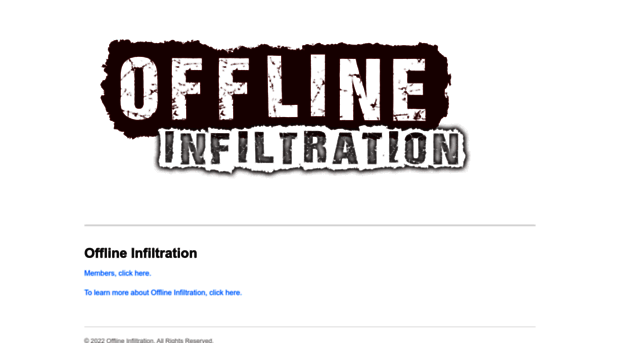 offlineinfiltration.com
