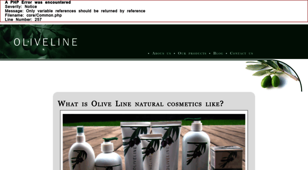 olivelinecosmetics.com