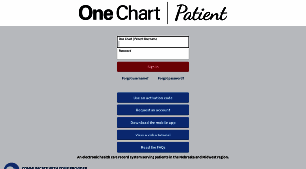 onechartpatient.com