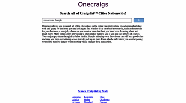 onecraigs.com