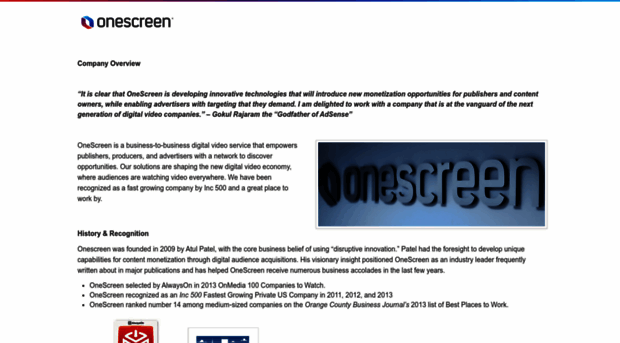 onescreen.com