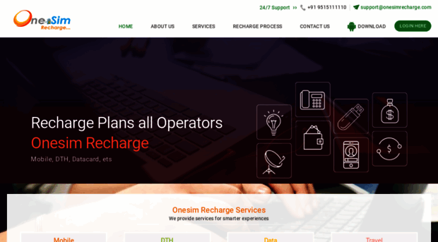 onesimrecharge.com