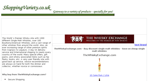 online-whisky-shop.shoppingvariety.co.uk