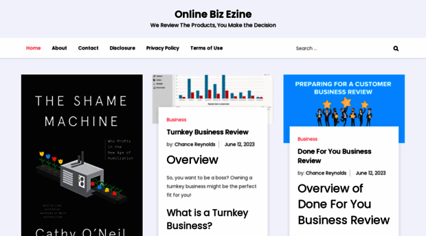 onlinebizezine.com