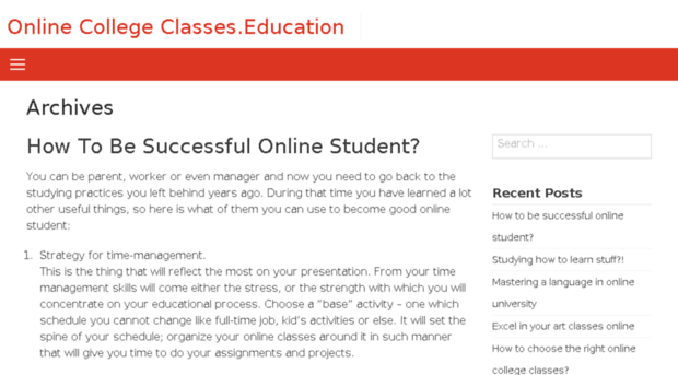 onlinecollegeclasses.education