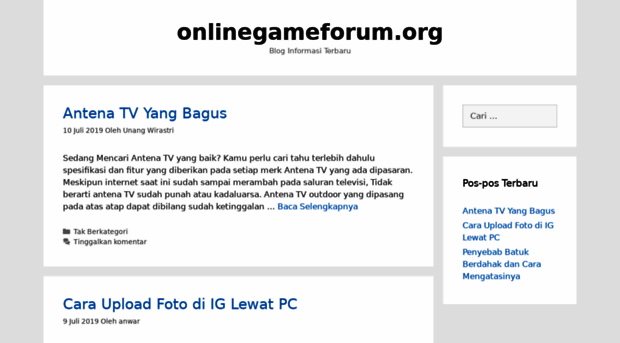onlinegameforum.org